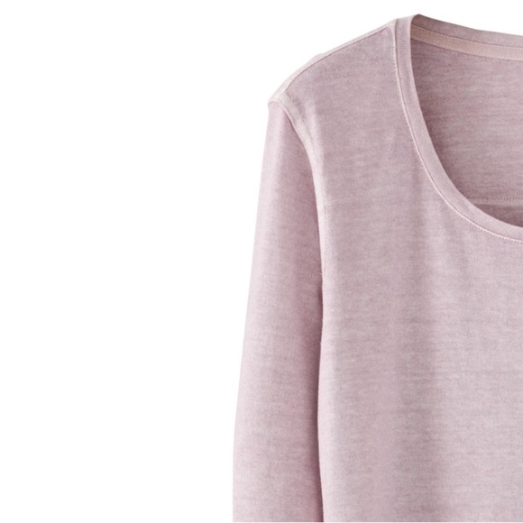 POETRY • Hemp Organic Jersey Tunic Top in Lilac Pink - Picture 3 of 5